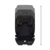 Petite&Mars Elite Fix Pro Air i-Size autósülés 100-150 cm (15-36kg) - Coal Black
