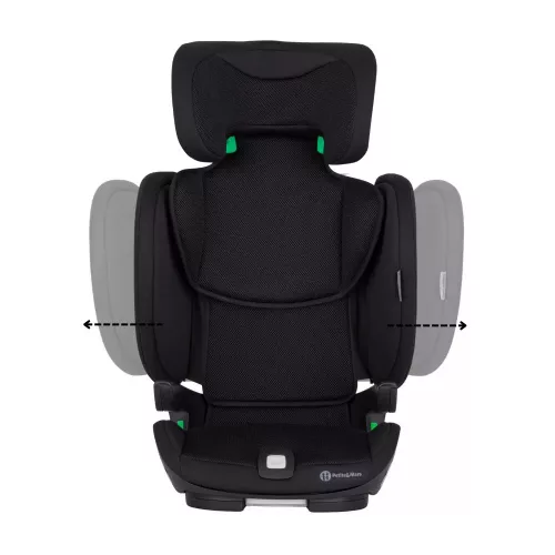 Petite&Mars Elite Fix Pro Air i-Size autósülés 100-150 cm (15-36kg) - Coal Black