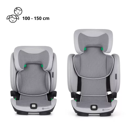 PETITE&MARS Autósülés Elite Fix Pro i-Size Air 100-150 cm (15-36 kg) - Gentle Grey