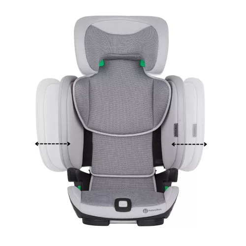 PETITE&MARS Autósülés Elite Fix Pro i-Size Air 100-150 cm (15-36 kg) - Gentle Grey