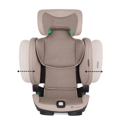PETITE&MARS Autósülés Elite Fix Pro i-Size Air 100-150 cm (15-36 kg) - Tan Brown 