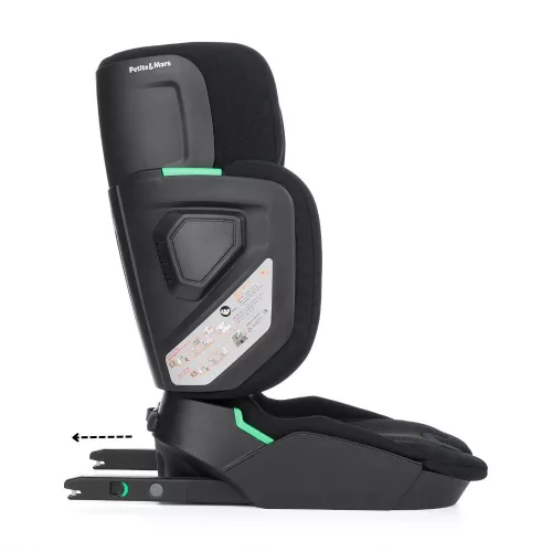 PETITE&MARS Autósülés Flex Pro i-Size Air 100-150 cm (15-36 kg) - Coal Black