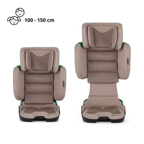 PETITE&MARS Autósülés Flex Pro i-Size Air 100-150 cm (15-36 kg) - Tan Brown