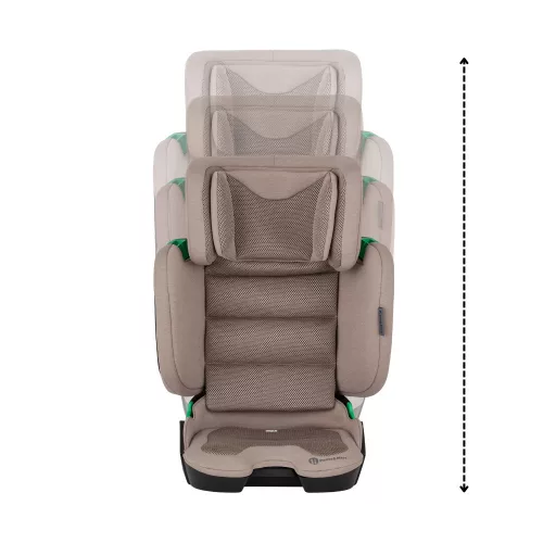 PETITE&MARS Autósülés Flex Pro i-Size Air 100-150 cm (15-36 kg) - Tan Brown