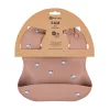 PETITE&MARS Szilikon előke Take&Match Kék Helikopterek 6m+