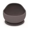 Petite&Mars Szilikon tál tapadókoronggal Take&Match Bitter Cocoa 6m+