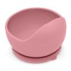 Petite&Mars Szilikon tál tapadókoronggal, Take&Match, Dusty Rose, 6 hó+