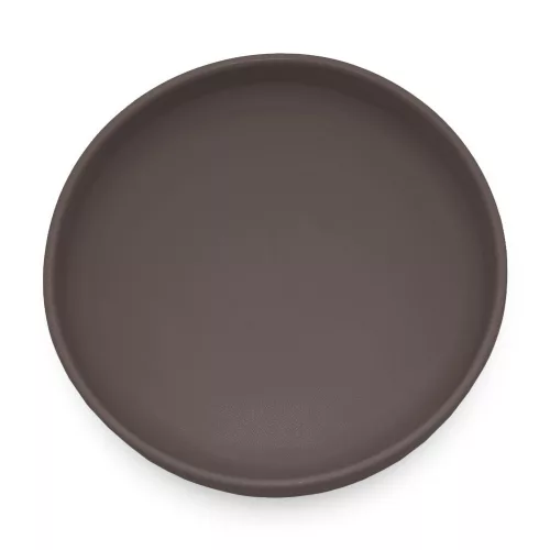 Petite&Mars Szilikon tányér tapadókoronggal Take&Match Bitter Cocoa 6m+