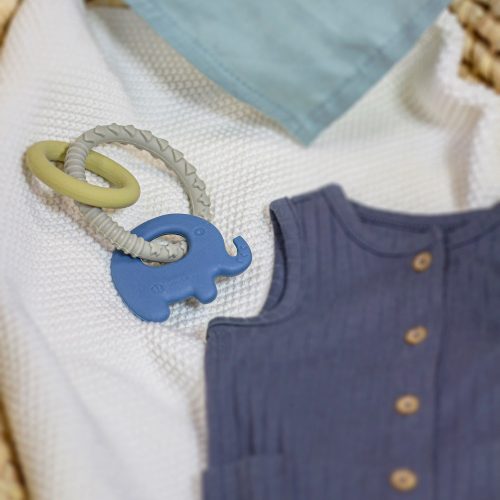 Petite&Mars Szilikon rágóka, Elefi