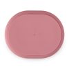 Petite&Mars Szilikon osztott ovális tányér, Take&Match, Dusty Rose, 6 hó+