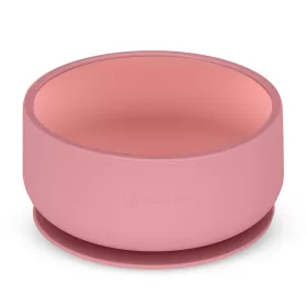Petite&Mars Szilikon tál, Take&Match, Dusty Rose, 6 hó+