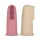 Petite&Mars Szilikon ujjra húzható 2 db fogkefe szett, Rose&Sand, 0 hó+