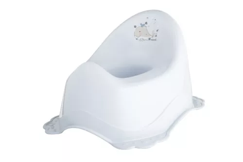 Maltex Csúszásmentes bili, bálna, Minimal, satin blue
