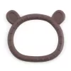 PETITE&MARS Szilikon rágóka Teddy Bitter Cocoa 0m+