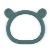Petite&Mars Szilikon rágóka, Teddy, Misty Green, 0 hó+