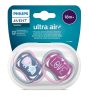 Avent SCF349/22 Ultra air, elefántos, lányos játszócumi, 18hó+, 2db