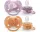 Avent SCF091/18 lányos, állatos játszócumi, ultrasoft premium, 6-18 hó, 2 db