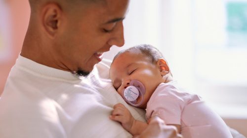 Avent SCF092/03 Ultrasoft premium, lila játszócumi, 0-6 hó, 1 db