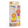 Petite&Mars Papoo Original tasak bébiételekhez, lion, 6 db