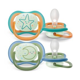   Philips Avent Éjszakai játszócumi, Ultra Air, 18 hó+, neutral, 2db