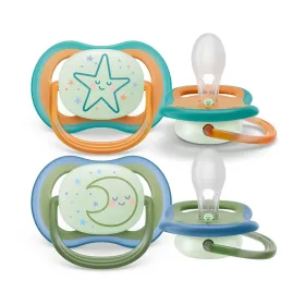   Philips AVENT Éjszakai játszócumi, Ultra Air, 18 hó+, neutral, 2db