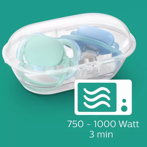 Philips AVENT Éjszakai játszócumi, Ultra Air, 18 hó+, neutral, 2db