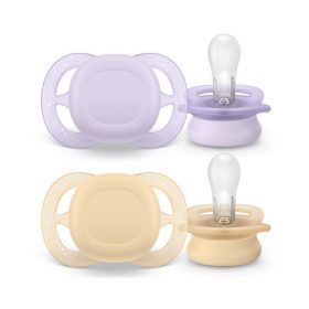   Philips AVENT SCF075/01 Játszócumi ultra start neutral 0-2hó 2 db - lányos