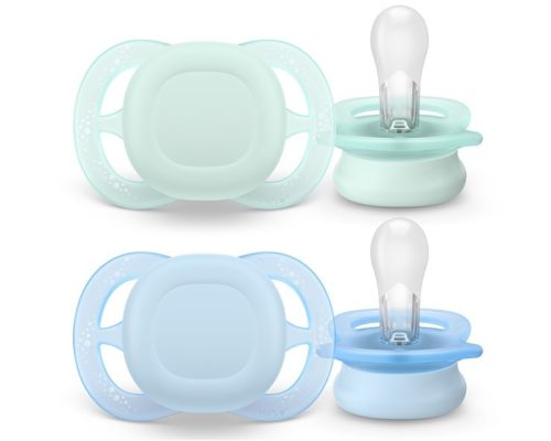 Philips AVENT SCF075/02 Játszócumi ultra start neutral 0-2hó 2 db - fiús
