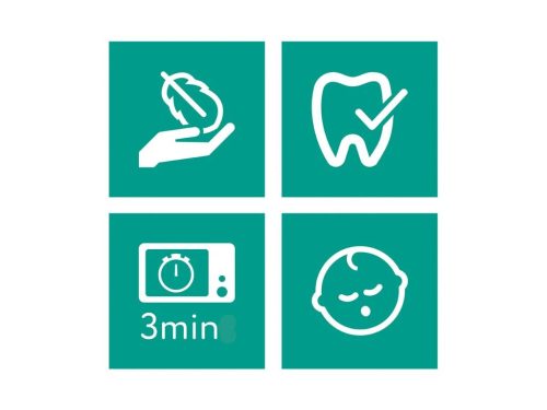 Philips AVENT SCF075/03 Játszócumi ultra start mintás 0-2hó 2 db - lányos