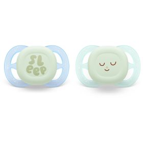   Philips AVENT SCF075/08 Játszócumi ultra start éjszakai 0-2hó 2 db - fiús