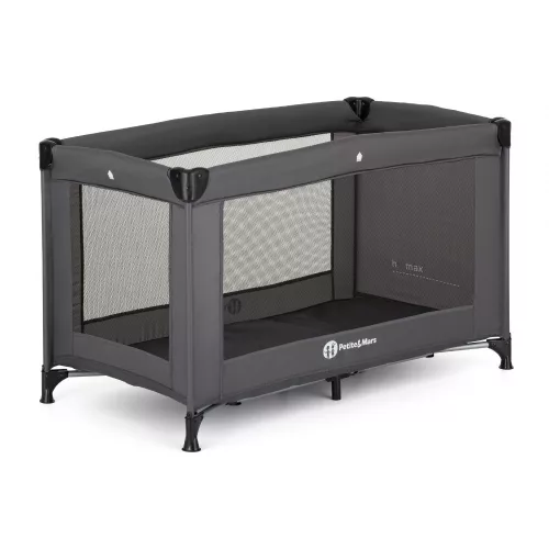Petite&Mars Utazóágy Koot - Lite Dark Grey