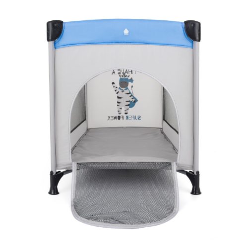 Petite&Mars Utazóágy Koot - Zebra Super Power