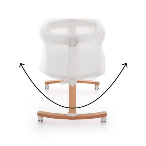 Petite&Mars Állítható kiságy, bölcső funkcióval, Glory, 2in1