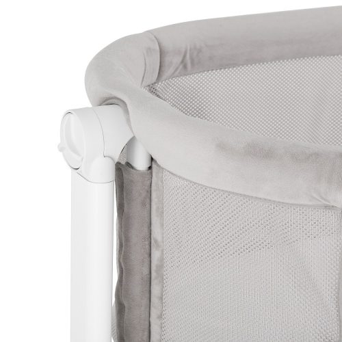 Petite&Mars Állítható gyerekágy ringató funkcióval Glory 2 az 1-ben - Mocha Beige