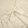 Petite&Mars Megkötős pólya, Nurse tömör kókusz betéttel, Light Beige, 75x75 cm