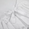 Petite&Mars Megkötős pólya, Nurse tömör kókusz betéttel, White, 75x75 cm
