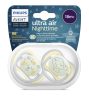 Avent SCF376/01 Ultra air, éjszakai játszócumi, 18hó+, 2 db