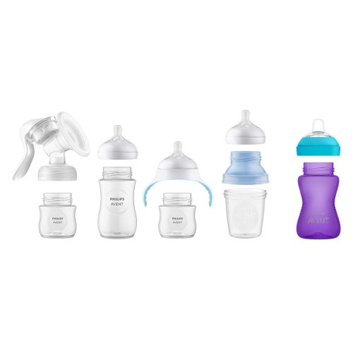 Philips Avent Etetőcumi Natural Response, 2db, 3 cseppes, 1 hó