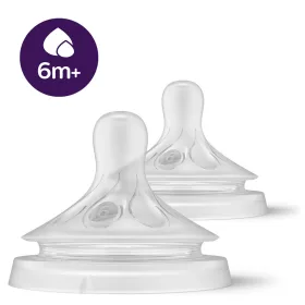   Avent SCY966/02 Natural Response etetőcumi, 6. sűrűbb ételekhez, 6 hó+, 2 db