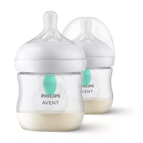 Avent SCY670/02 Natural Response cumisüveg AirFree szeleppel 125 ml 0 hó+ 2 db