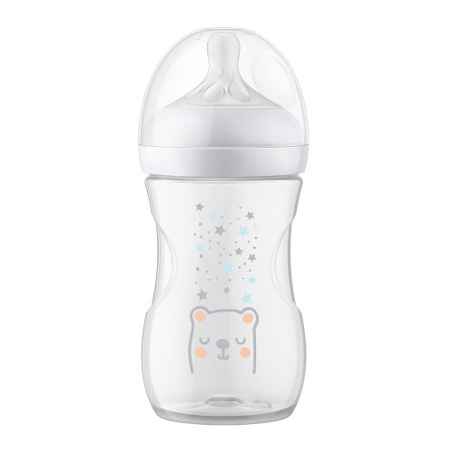 Avent SCY673/82 Natural Response medvés cumisüveg AirFree 260 ml 1hó+