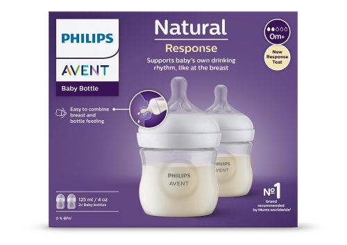 Avent SCY900/02 Natural Response cumisüveg, 125 ml, 0hó+, 2 db