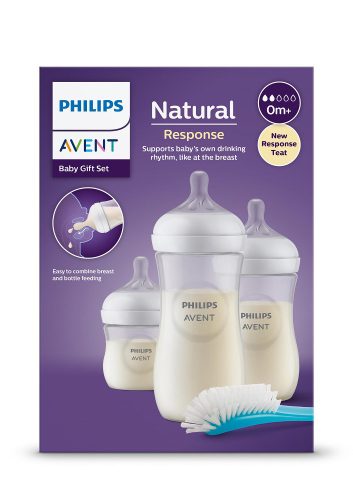 Avent Natural Response, újszülött ajándékcsomag, SCD837/12