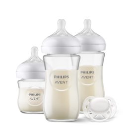   Philips Avent Natural Response, újszülött ajándékcsomag, SCD878/11, üvegből készült