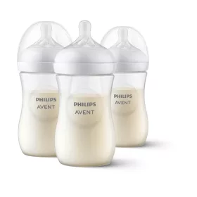   Philips AVENT SCY903/03, Cumisüveg Natural Response, 260 ml, 1 hó+, 3db