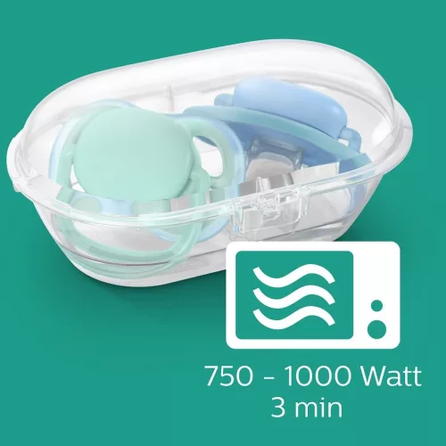 Philips AVENT Játszócumi, Ultra Air, 6-18 hó, neutral, 2 db