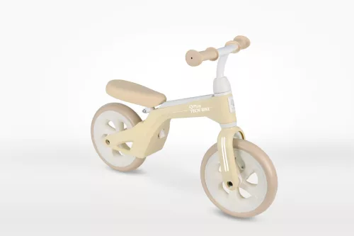 QPLAY futóbicikli Tech Cream, kor 2-4 év, 30 kg-ig