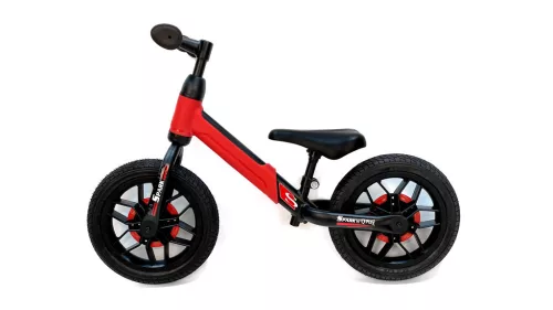 QPLAY Spark futóbicikli 3-6 éves korig, 30 kg-ig - Red