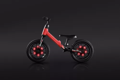 QPLAY Spark futóbicikli 3-6 éves korig 30 kg-ig - Red
