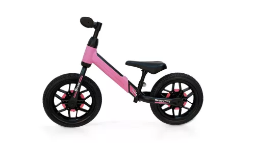 QPLAY Spark futóbicikli 3-6 éves korig, 30 kg-ig - Pink